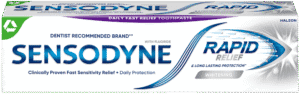 Sensodyne Rapid Relief Whitening Fluoride Toothpaste 75ml