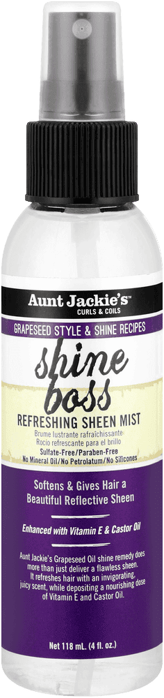 Aunt Jackie's Curls & Coils Collection Refreshing Sheen Mist 118ml