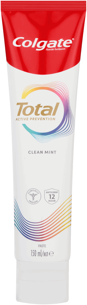 Colgate Total Clean Mint Fluoride Toothpaste 150ml