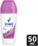 Shield Women Fresh Oxygen Antiperspirant Roll-On Deodorant 50ml - Image 4