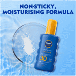 Nivea SUN SPF 30 Protect & Moisture Pump Spray 200ml