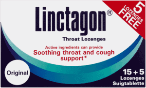 Linctagon Throat Lozenges, Original 20pk