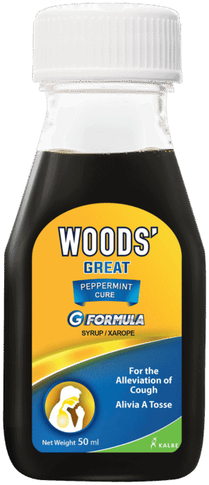 Woods' Great Peppermint Cure G Formula Cough Syrup 50ml