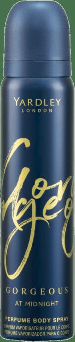 Yardley Gorgeous At Midnight Perfume Body Spray 90ml