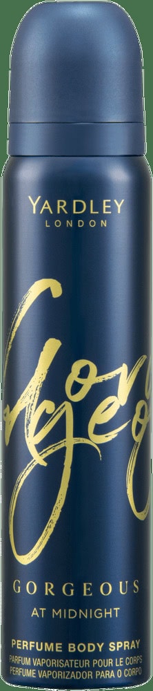 Yardley Gorgeous At Midnight Perfume Body Spray 90ml