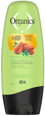 Organics Ginseng and Almond Oil Anti Hair Loss Conditioner 400ml
