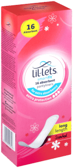 Lil-lets SmartFit Scented Pantyliners 16s
