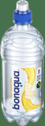 Bonaqua Pump Lemon Flavoured Still Drink 750ml