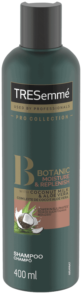 Tresemmé Botanic Moisture and Replenish Lower Sulphate Shampoo 400ml