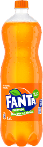 Fanta Orange Flavoured Sparkling Drink 1.5L