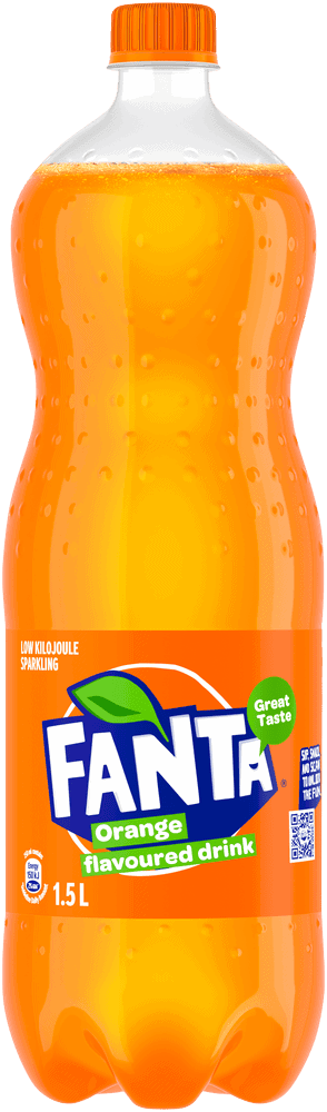 Fanta Orange Flavoured Sparkling Drink 1.5L