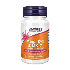 image-0 NOW Foods MEGA D-7 & MK-7 60CAPS