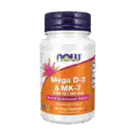 NOW Foods MEGA D-7 & MK-7 60CAPS
