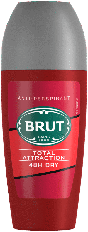 BRUT Total Attraction Antiperspirant Roll-On Deodorant 50ml