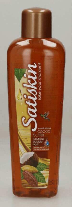 Satiskin Moisturising Cocoa Butter Luxurious Bubble Bath 1L