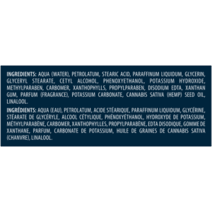 Vaseline Men Hemp Seed Oil Soothing Body Cream 400ml