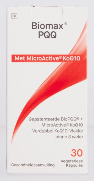 Coyne Healthcare Biomax PQQ with MicroActive CoQ10 Vegetable Capsules 30pk