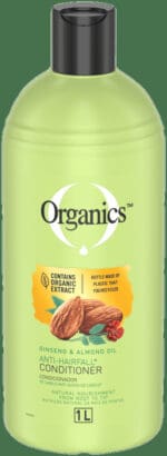 Organics Ginseng and Almond Oil Anti Hair Loss Conditioner 1L