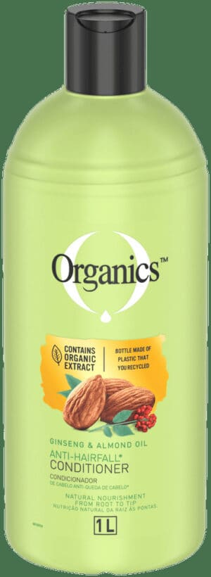 Organics Ginseng and Almond Oil Anti Hair Loss Conditioner 1L