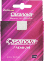 Casanova Premium Dotted Condoms 4pk