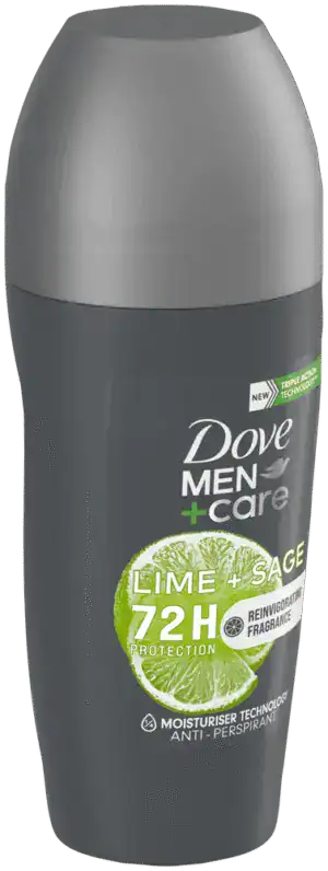 Dove Men+Care Lime & Sage Antiperspirant Roll-On Deodorant 50ml