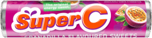 Super C Granadilla Flavoured Sweets 36.9g