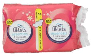 Lil-lets Essentials Scented Pads 16s