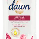 Dawn Rich Lanolin and Rose Water Soothing Body Lotion for Soft Skin 400ml