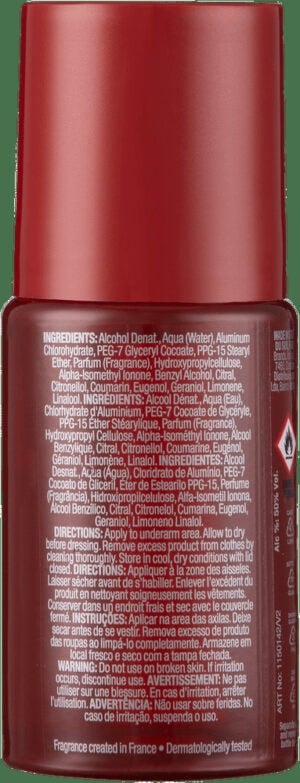 Yardley English Blazer Red Anti-Perspirant Roll-On 50ml