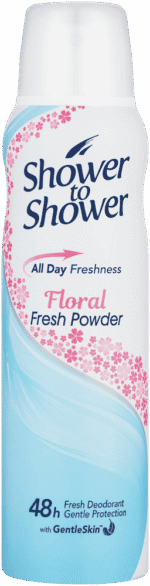 Shower To Shower Floral Fresh Powder Deodorant Body Spray 150ml