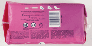Lil-lets Super Unscented Maxi Thick Pads with Wings 16s