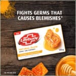 Lifebuoy Natural Glow Honey and Turmeric Hygiene Soap Bar 175g