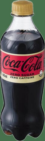 Coca-cola Zero Sugar Zero Caffeine Soft Drink 440ml