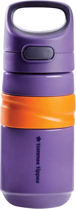 Tommee Tippee Purple Superstar Flip Top Sportee Cup 533ml