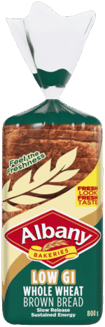 Albany Low G.I Wholewheat Brown Bread 800g