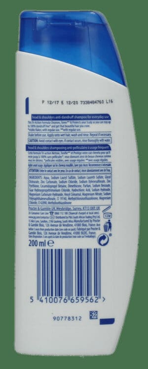 Head & Shoulders Apple Fresh Anti-Dandruff Shampoo 200ml