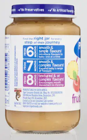 Purity From 8 Months Four Fruits Fruiti 200ml