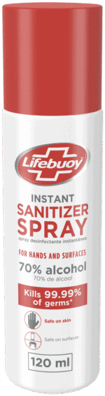 LIFEBUOY INSTANT SANITIZER SPRAY 120ML