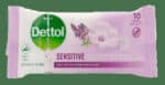 Dettol Sensitive Personal Care Wipes 10pk