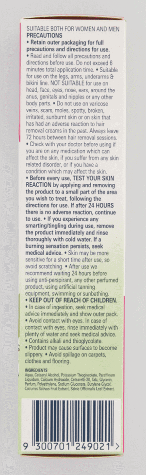 Reckitt Benckiser VEET CREAM DRY SKIN 100ML