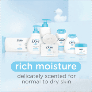 Baby Dove Rich Moisture Wipes 50pk