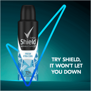 Shield Men Fresh Xtra Cool Antiperspirant Deodorant Body Spray 150ml