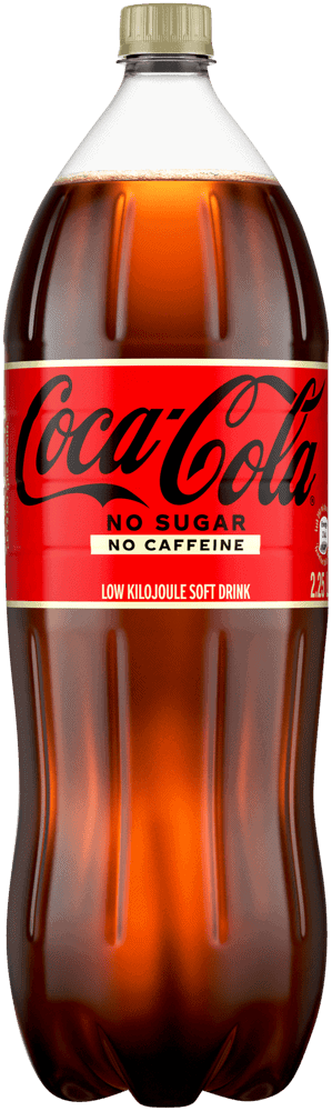 Coca-cola No Sugar No Caffeine Soft Drink 2.25L