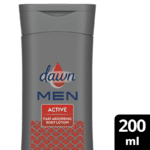 Dawn MEN Men Active Fast Absorbing Body Lotion for Dry Skin 200ml