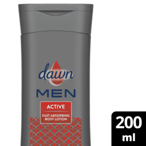 Dawn MEN Men Active Fast Absorbing Body Lotion for Dry Skin 200ml