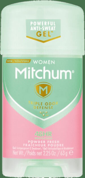 Mitchum Women Powder Fresh Antiperspirant & Deodorant Gel 63g