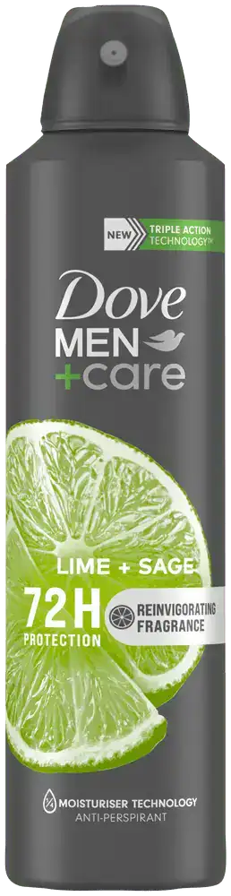 Dove Men+Care Lime & Sage Anti-Perspirant Spray 150ml