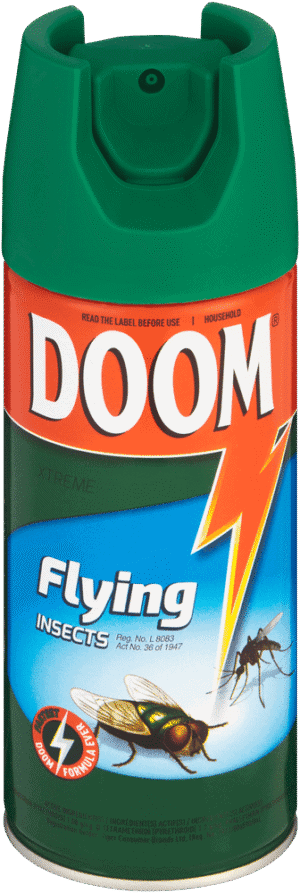 DOOM Xtreme Flying Insects Spray 300ml