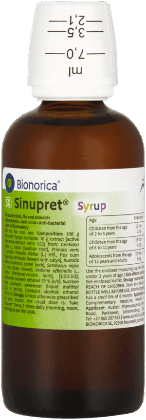 Bionorica Sinupret Sinusitis Syrup 100ml