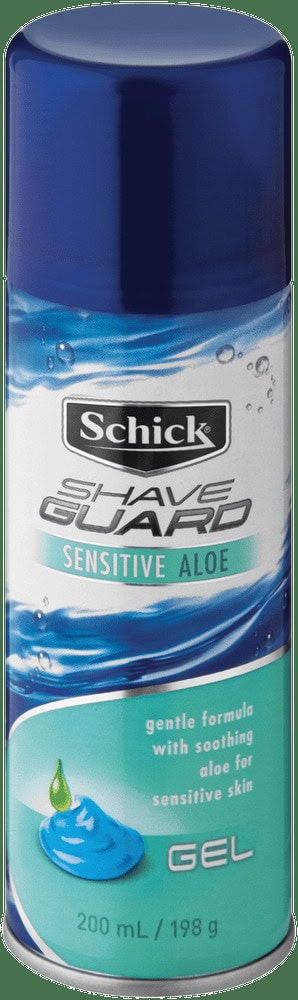 Schick Shave Guard Sensitive Aloe Shaving Gel 200ml